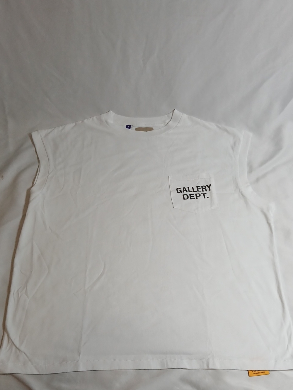 Gallery Dept White Pocket Logo Tank Top